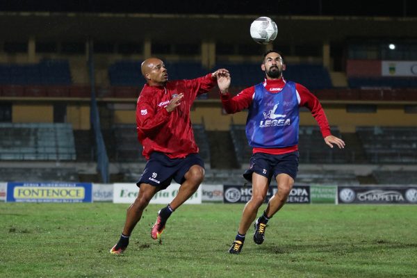 Allenamento serale al ‘Marulla’