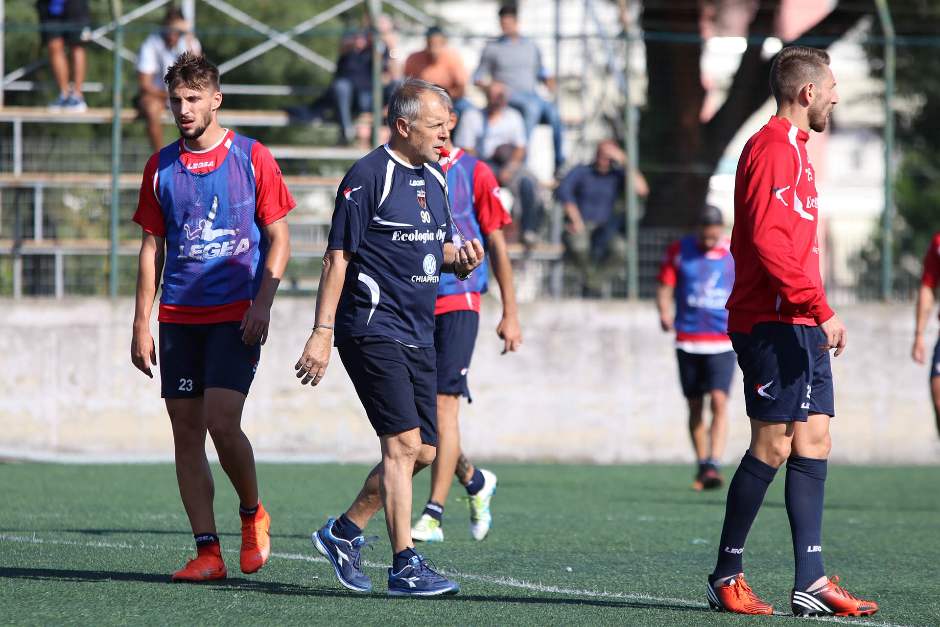 Allenamento pomeridiano al C.S. ‘Popilbianco’