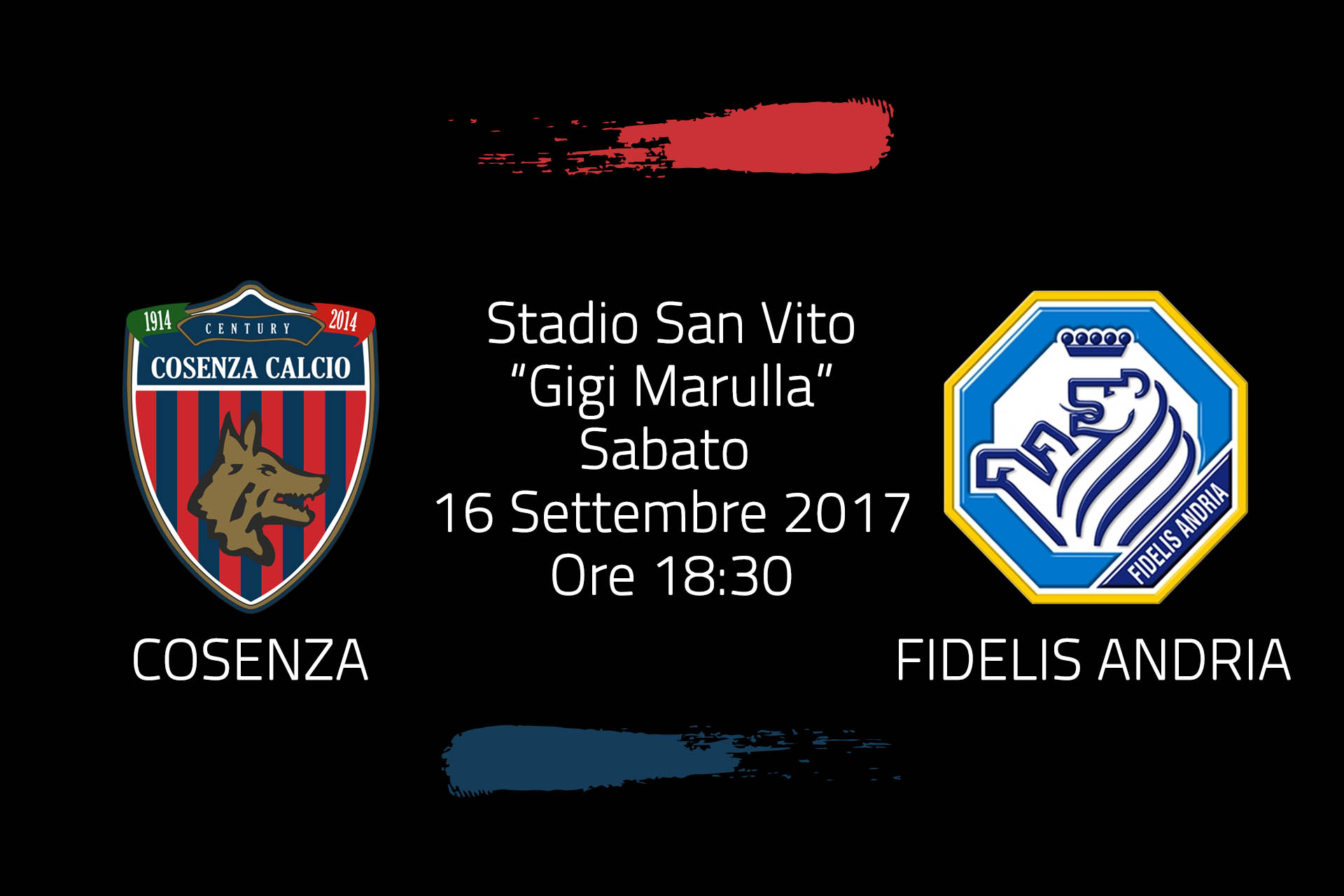 Cosenza – Fidelis Andria, attiva la prevendita