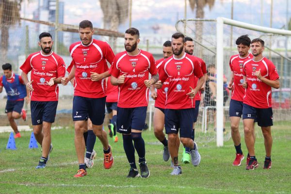 Allenamento pomeridiano al ‘Real Cosenza’