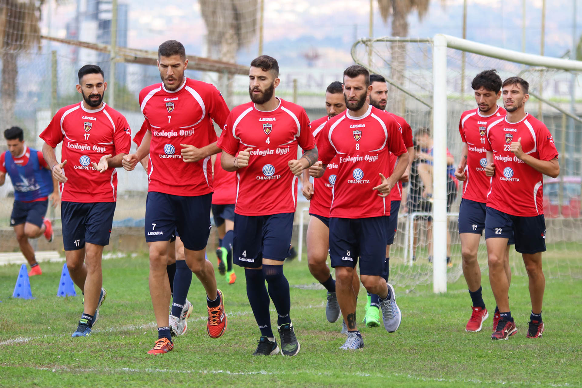 Allenamento pomeridiano al ‘Real Cosenza’