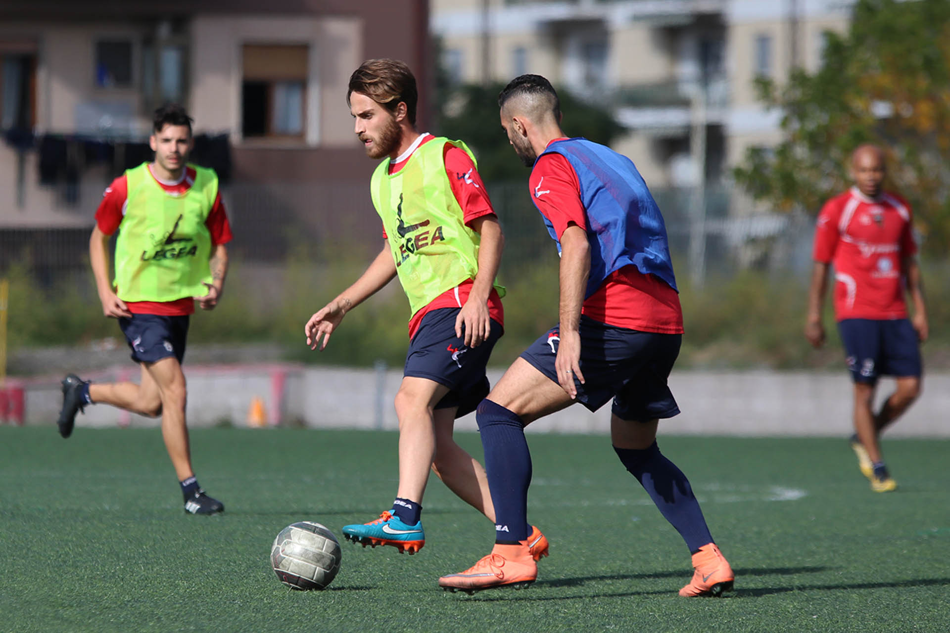 Allenamento al C.S. ‘Popilbianco’