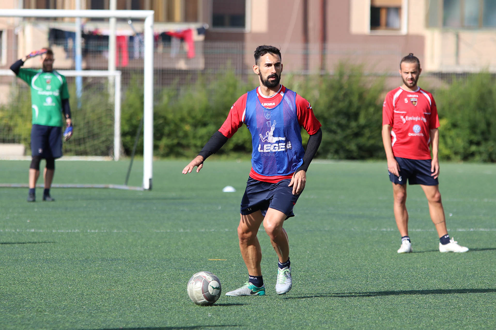 Allenamento al C.S. ‘Popilbianco’