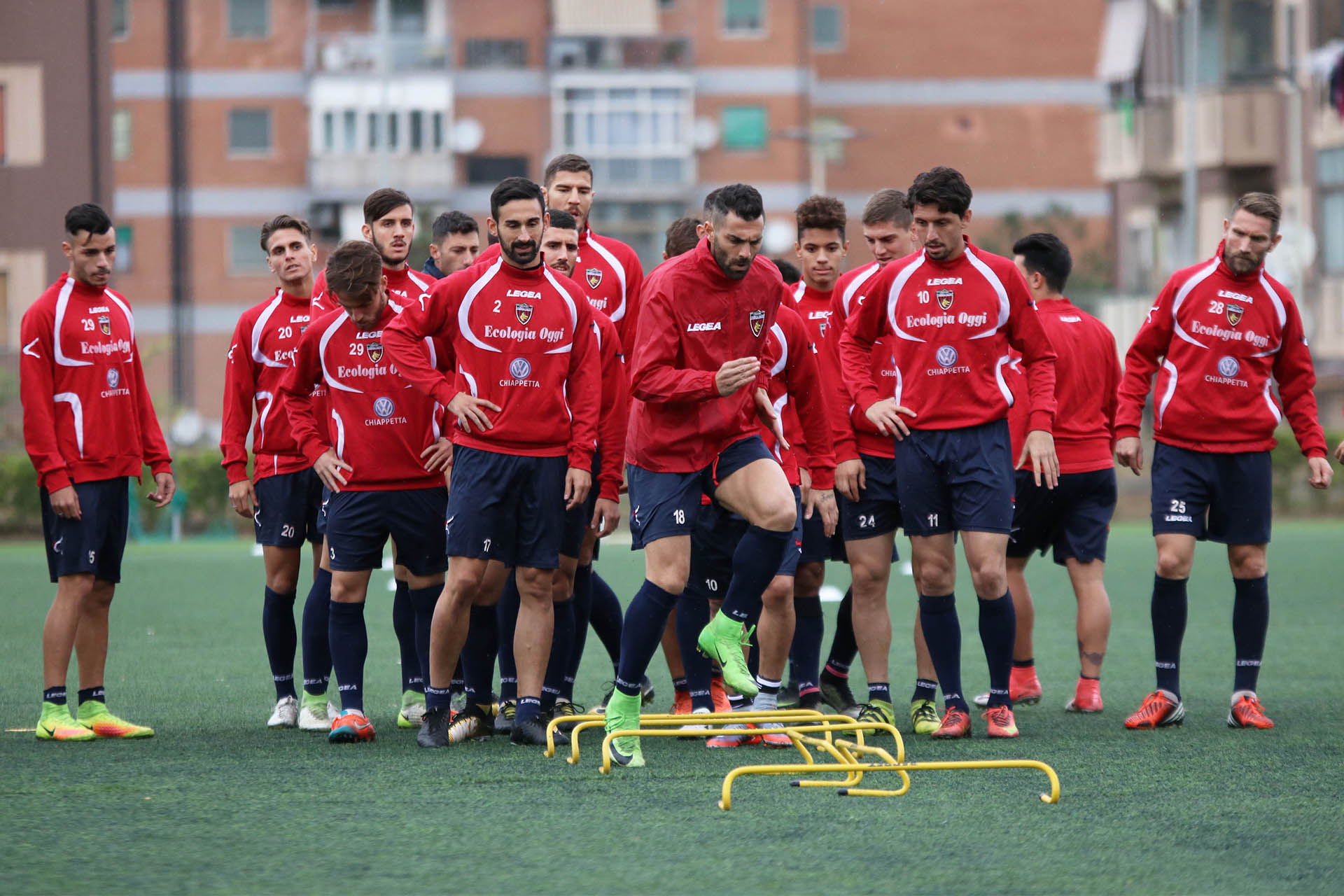Al C.S. ‘Popilbianco’ si riprende a correre, visita del Presidente alla squadra