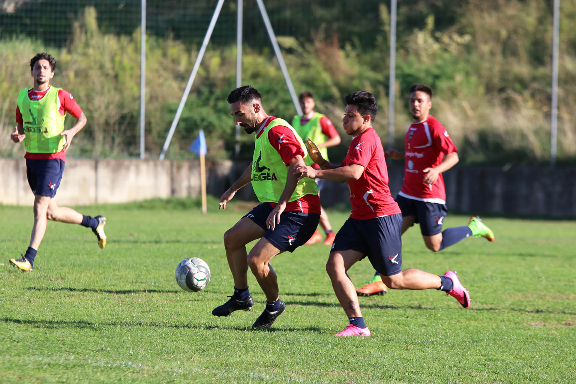 Allenamento al C.S. ‘Real Cosenza’ per i rossoblù