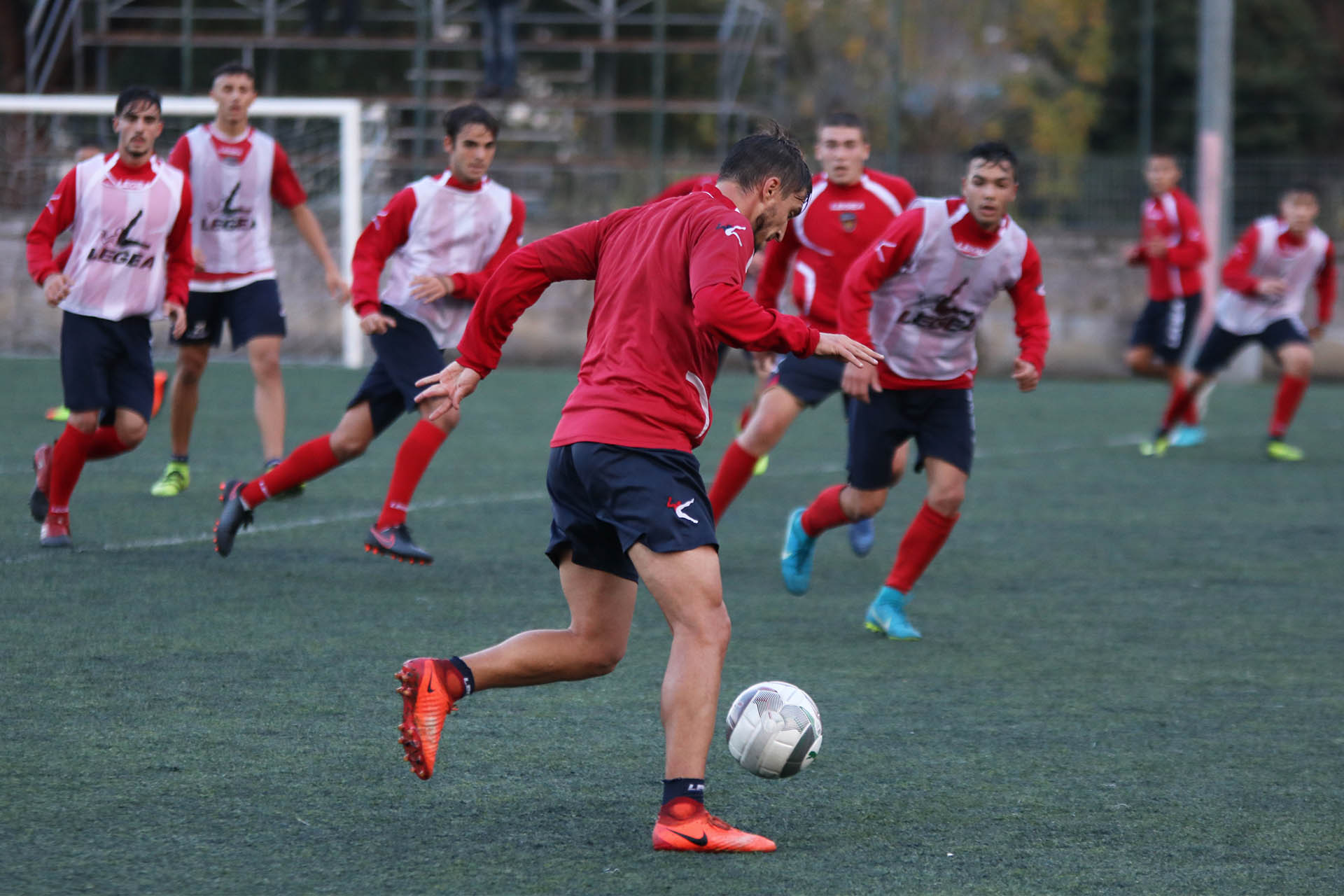 Allenamento congiunto con la Berretti al C.S. ‘Popilbianco’