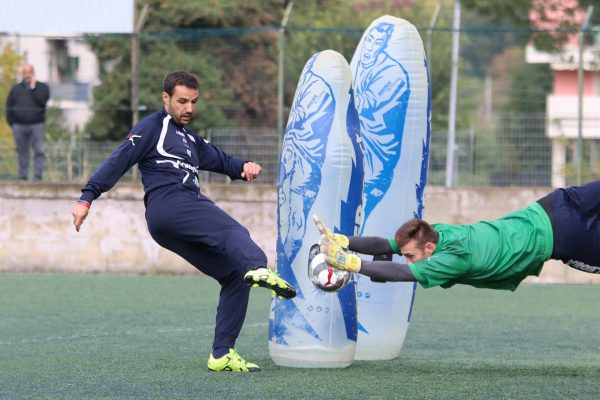 Allenamento al C.S. ‘Popilbianco’ in vista della Juve Stabia