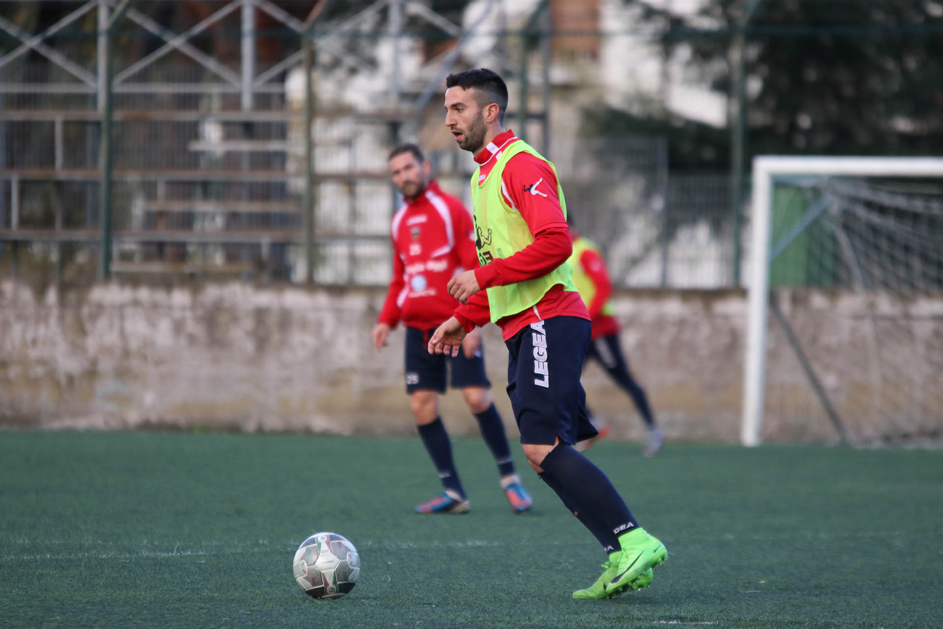 Allenamento al C.S. ‘Popilbianco’