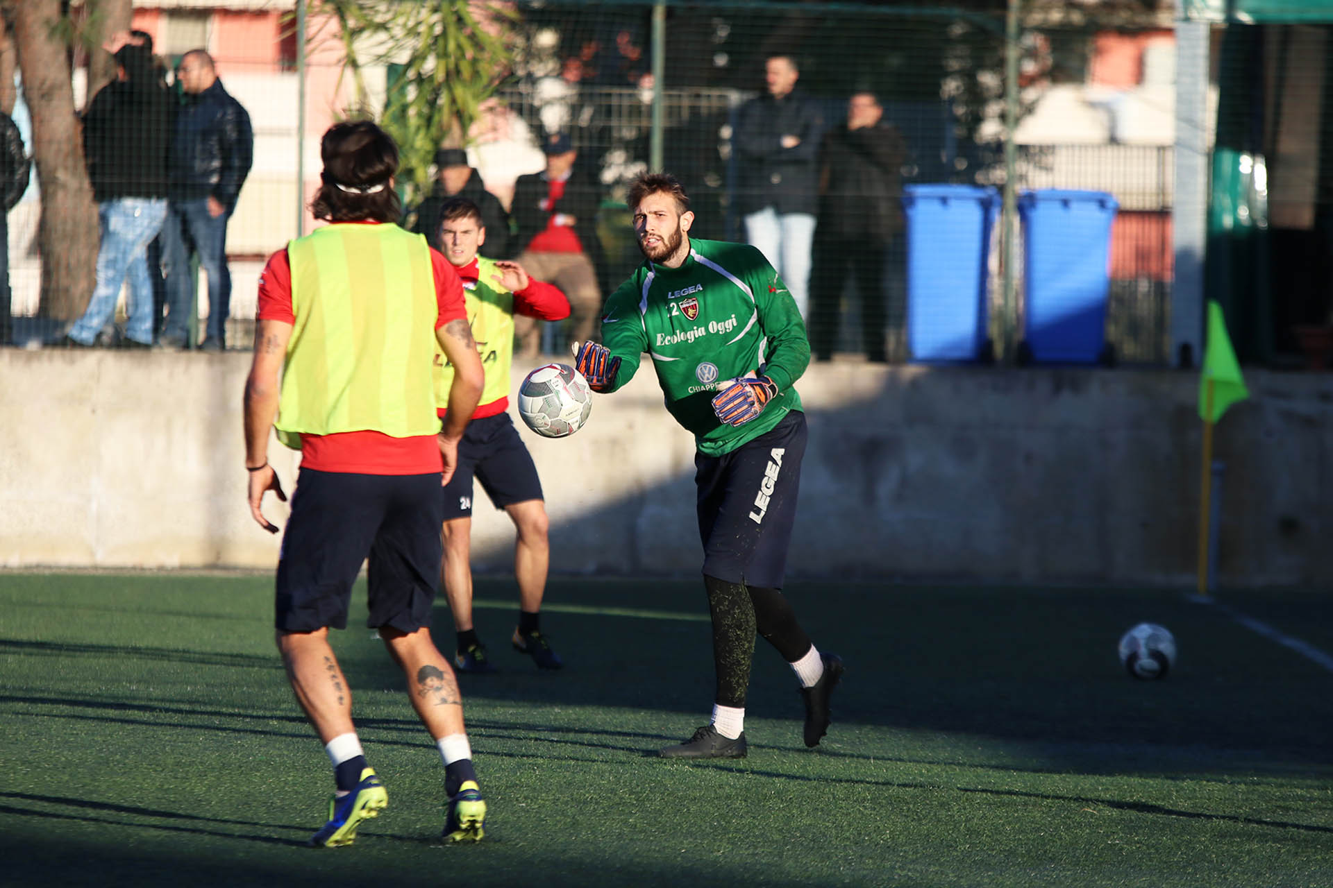 Allenamento al C.S. ‘Popilbianco’, domani partenza per Catania