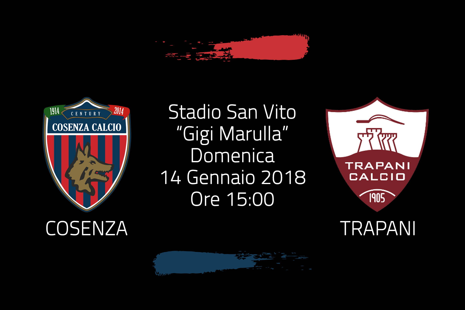 Cosenza – Trapani di Coppa, ore 15.00 e diretta SportItalia!