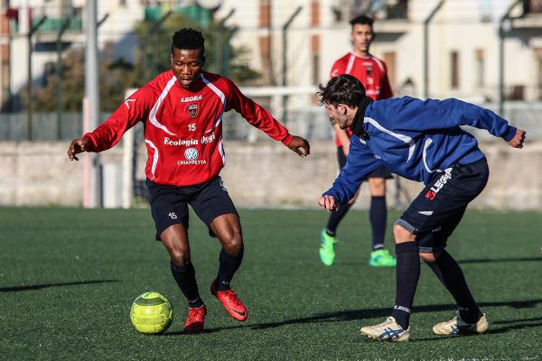 Allenamento congiunto con la Luzzese