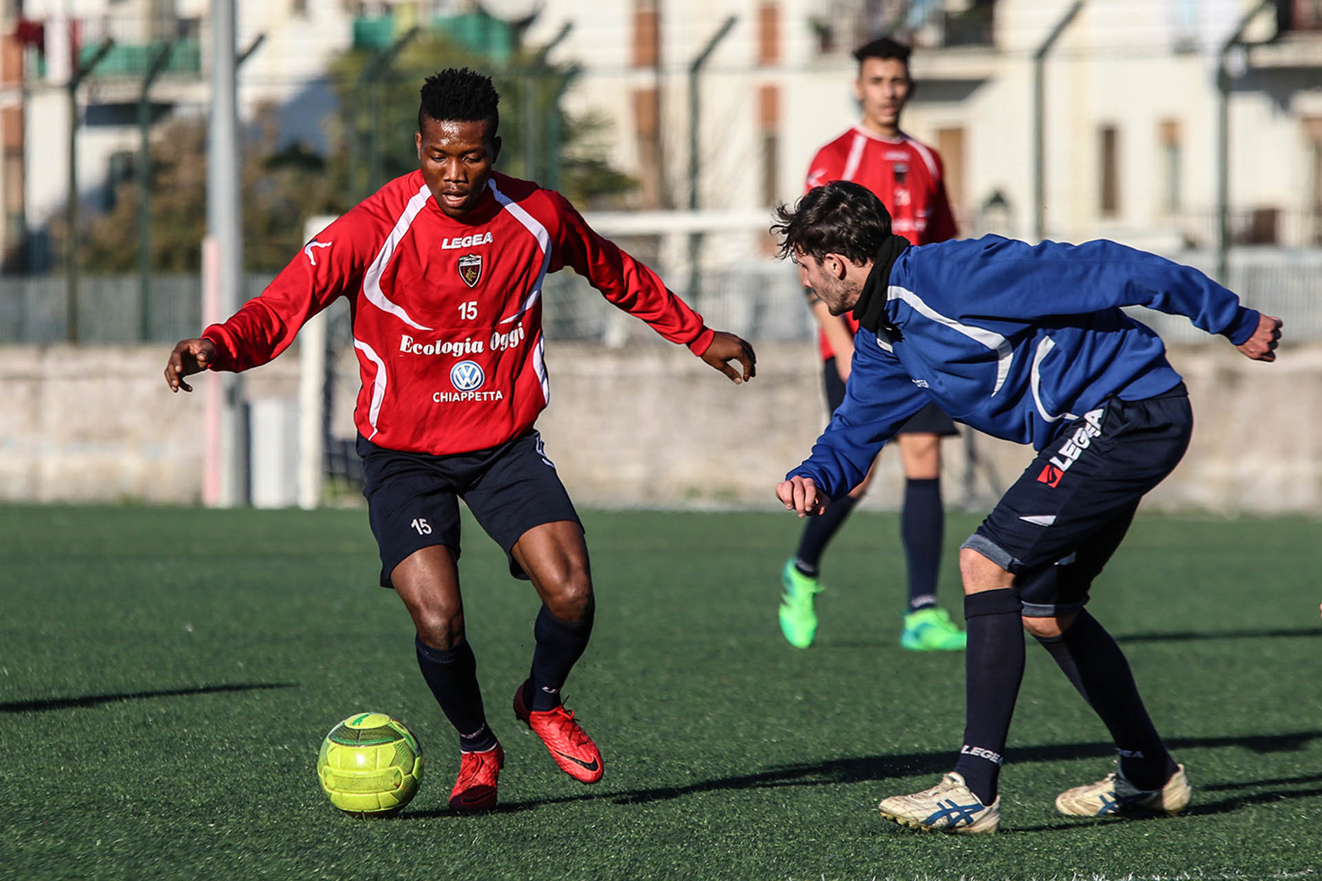 Allenamento congiunto con la Luzzese