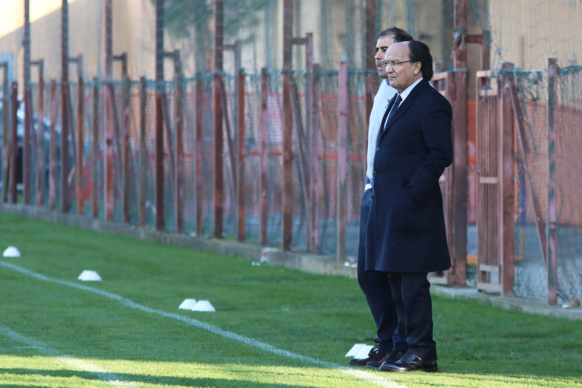 Primo allenamento ufficiale per il nuovo ‘Del Morgine’