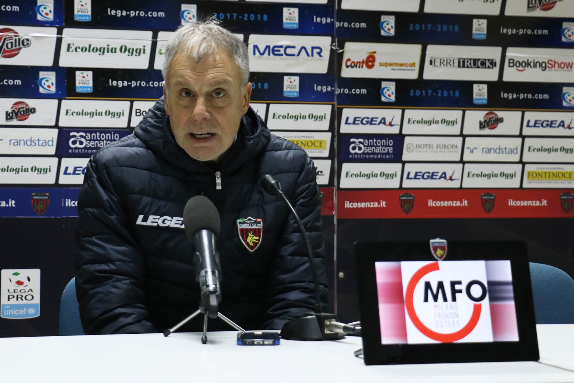 Mister Braglia: «Questa gara ci servirà in vista del campionato»