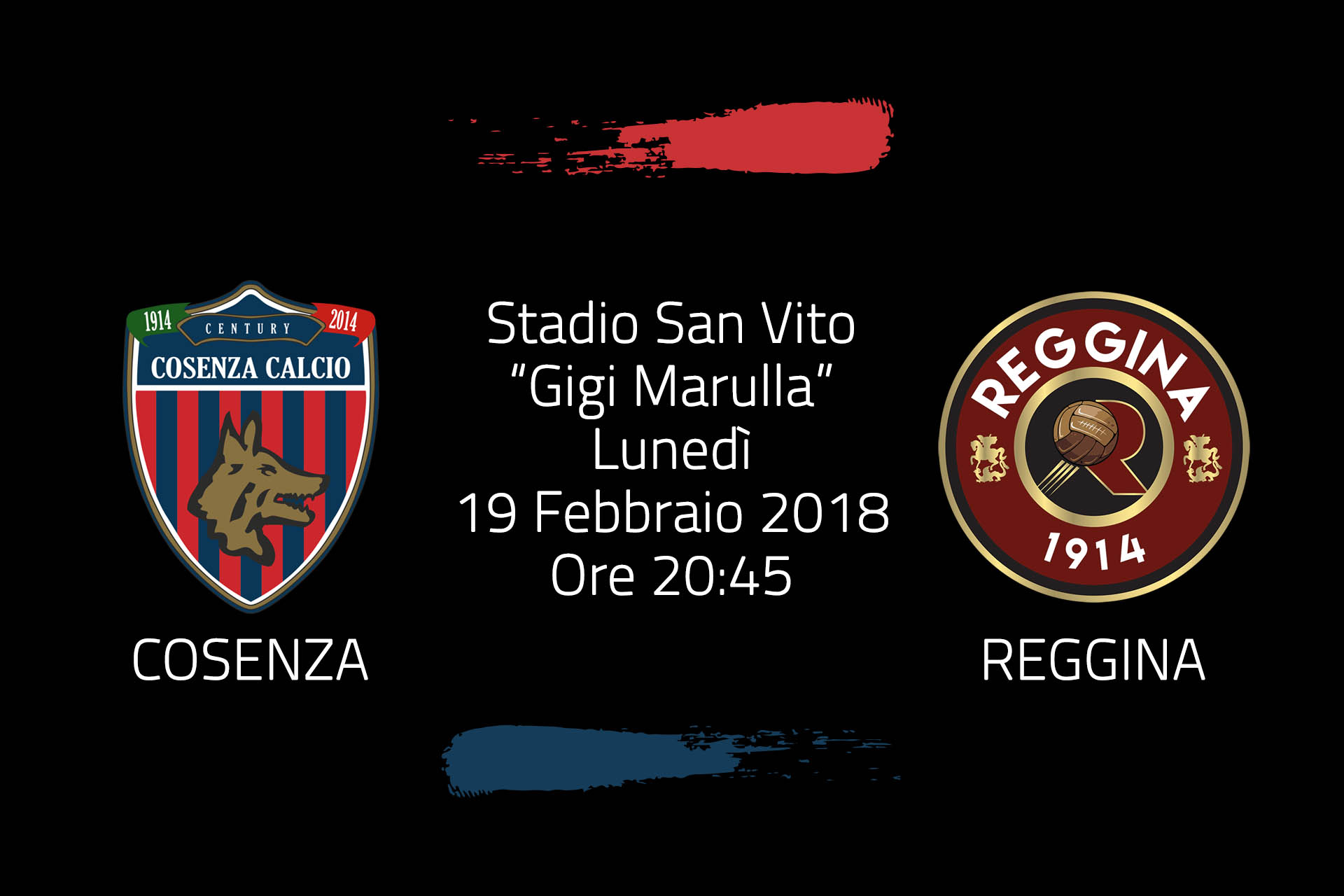 Cosenza – Reggina in diretta su Rai Sport