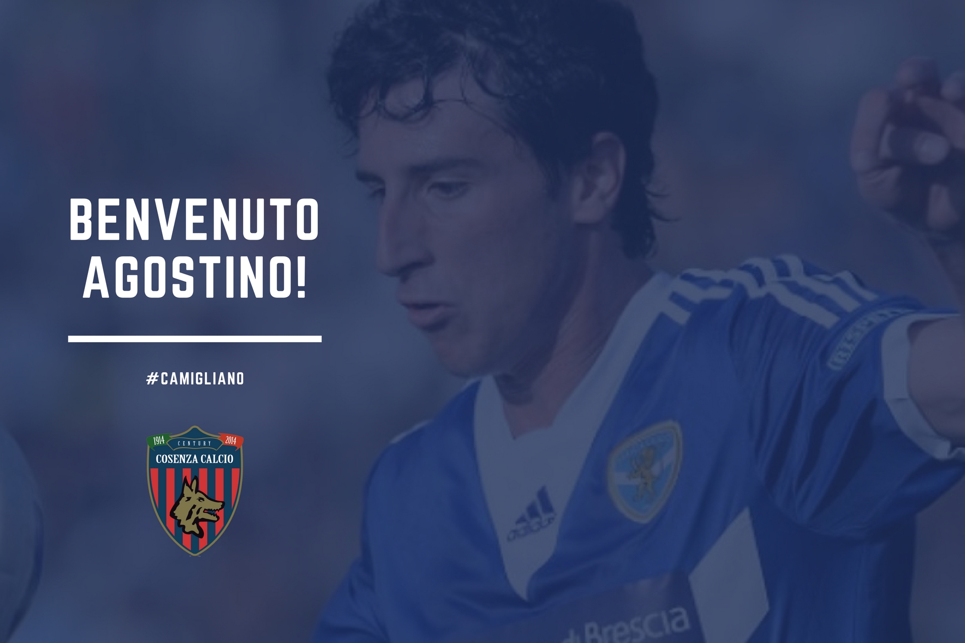 Agostino Camigliano è un giocatore del Cosenza Calcio