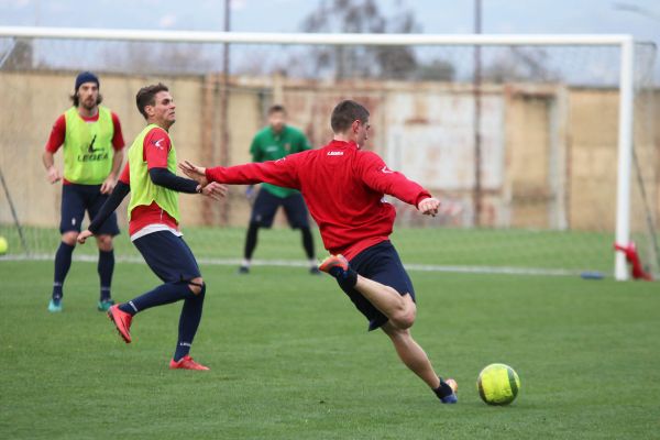 Allenamento al Sanvitino – ‘Del Morgine’, domani si parte per Fondi