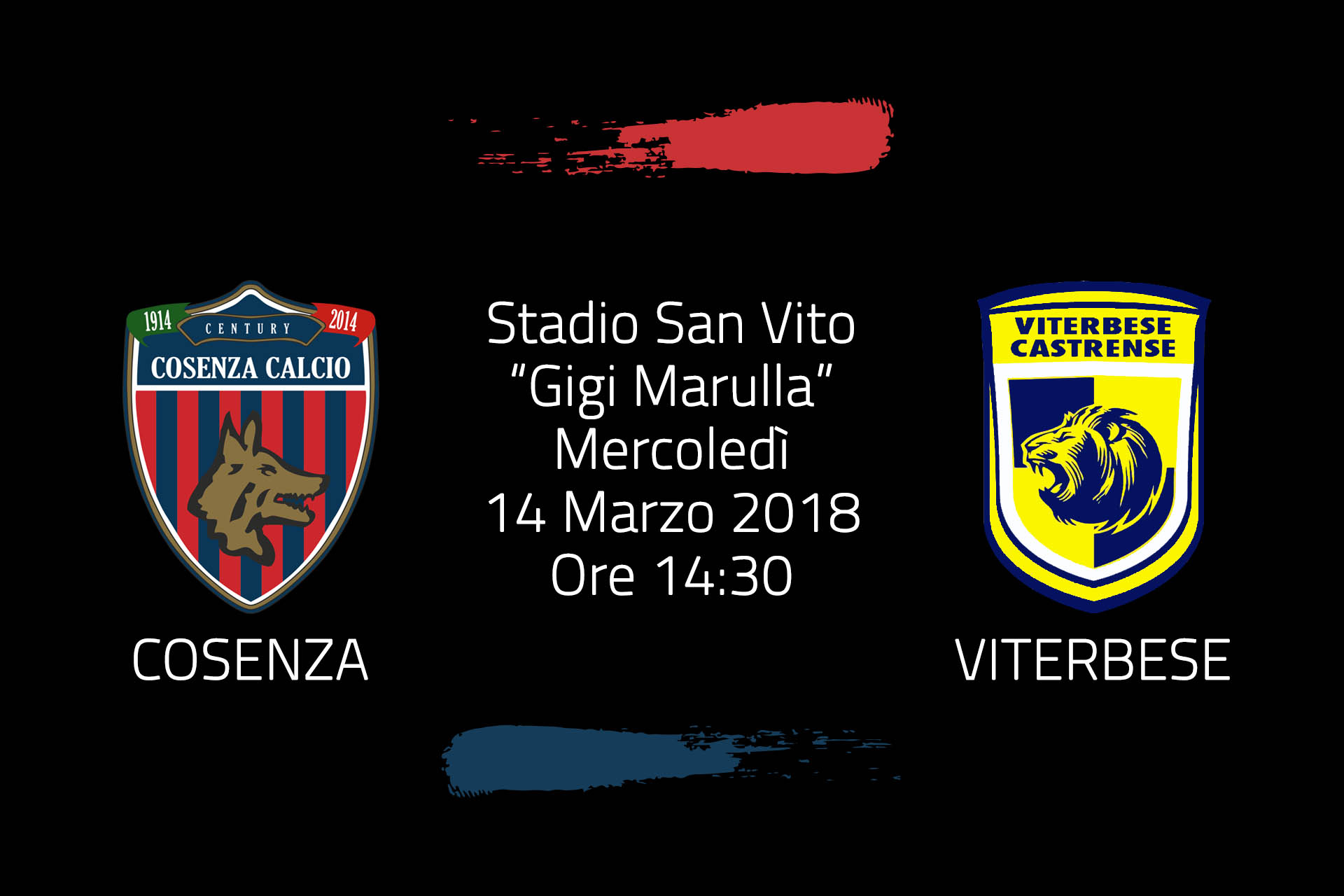 MATCH CENTRE | Cosenza – Viterbese 2 – 1