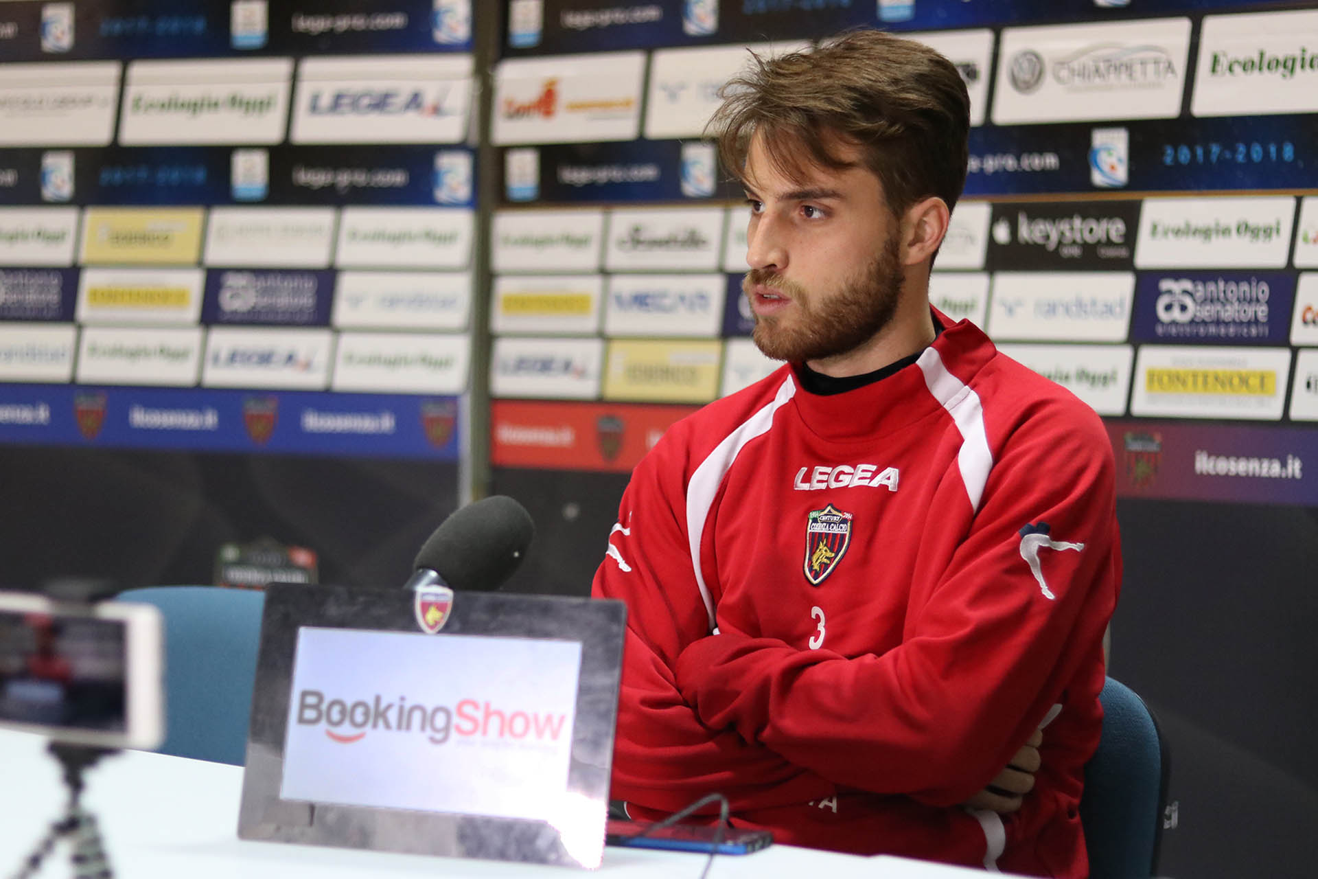 Luca Palmiero in conferenza stampa: «Dobbiamo scendere in campo sempre con lo stesso atteggiamento»