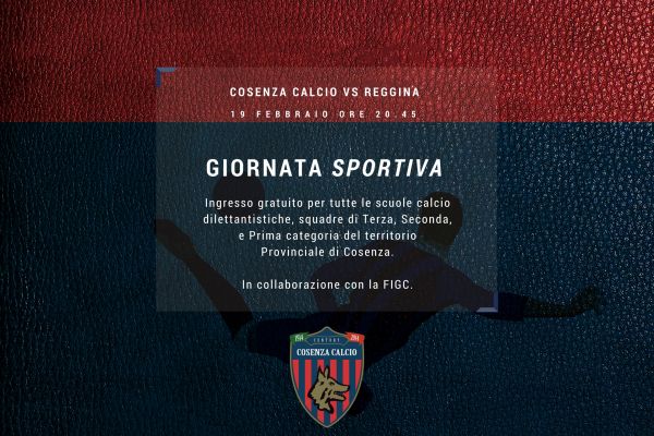 Cosenza – Reggina, ripopoliamo il ‘Marulla’!