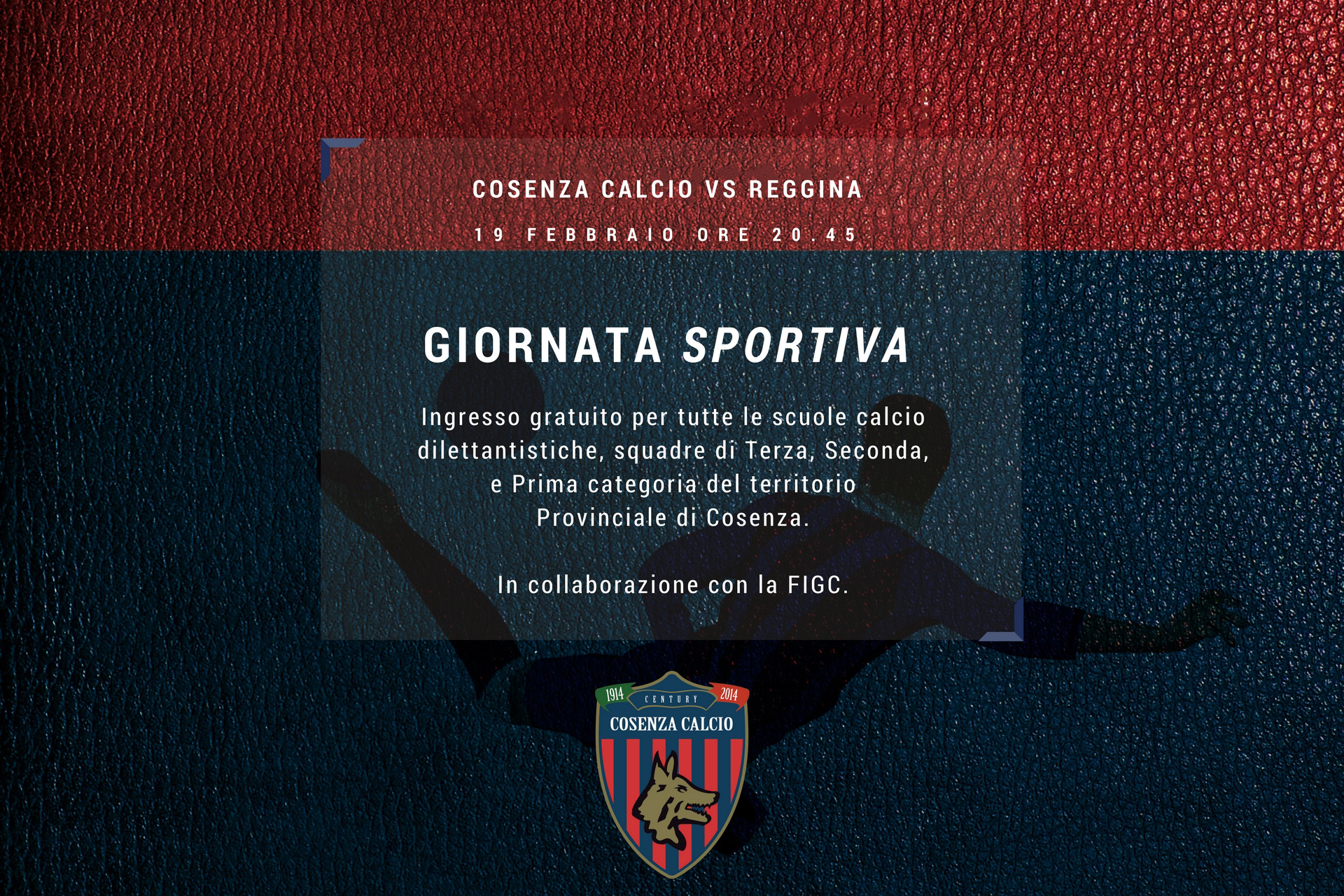 Cosenza – Reggina, ripopoliamo il ‘Marulla’!