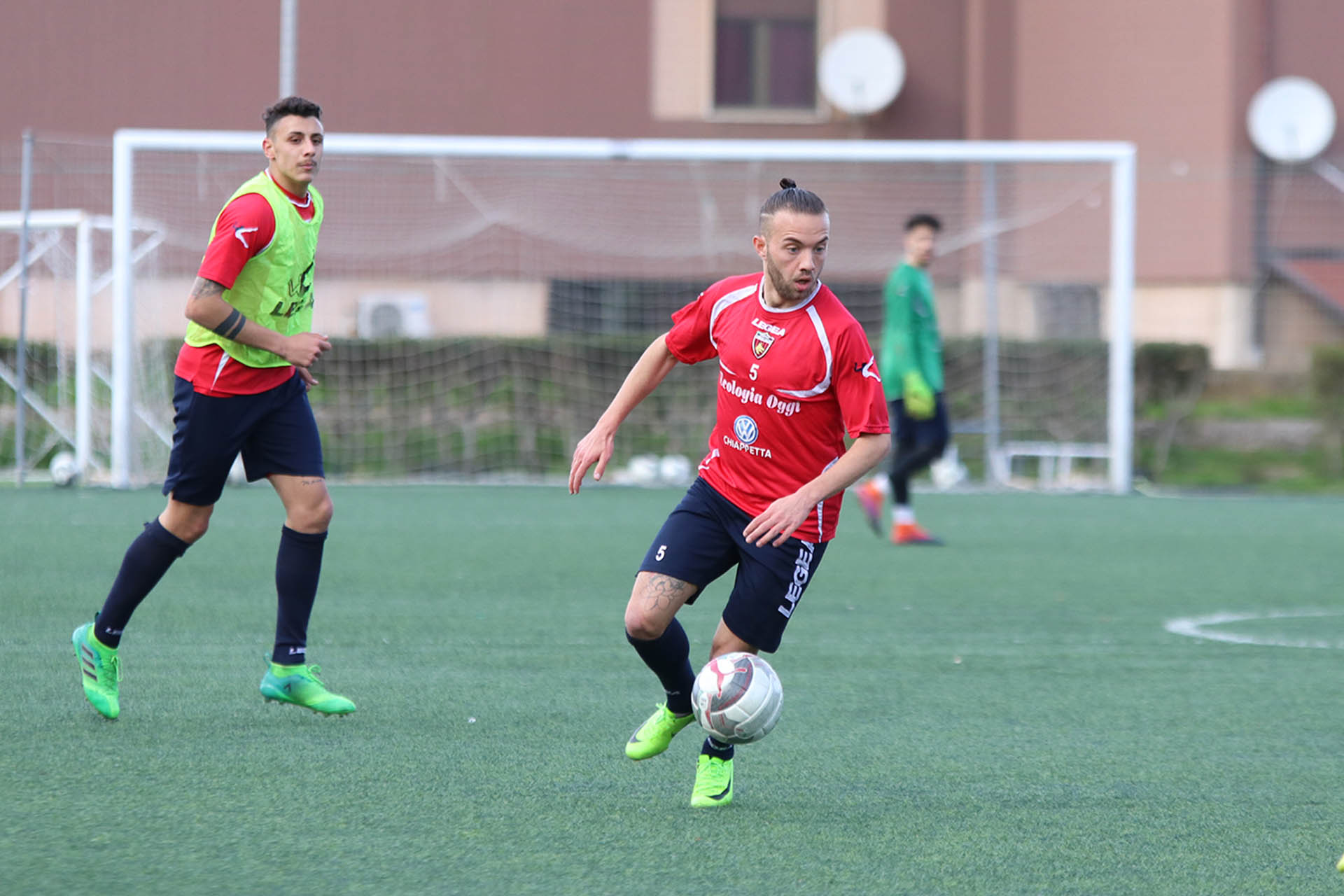 Allenamento con la Berretti