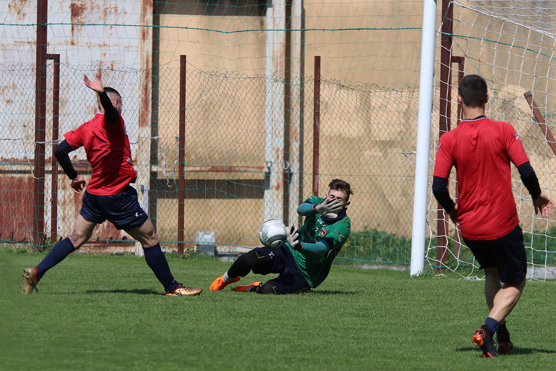 Allenamento al Sanvitino – ‘Del Morgine’