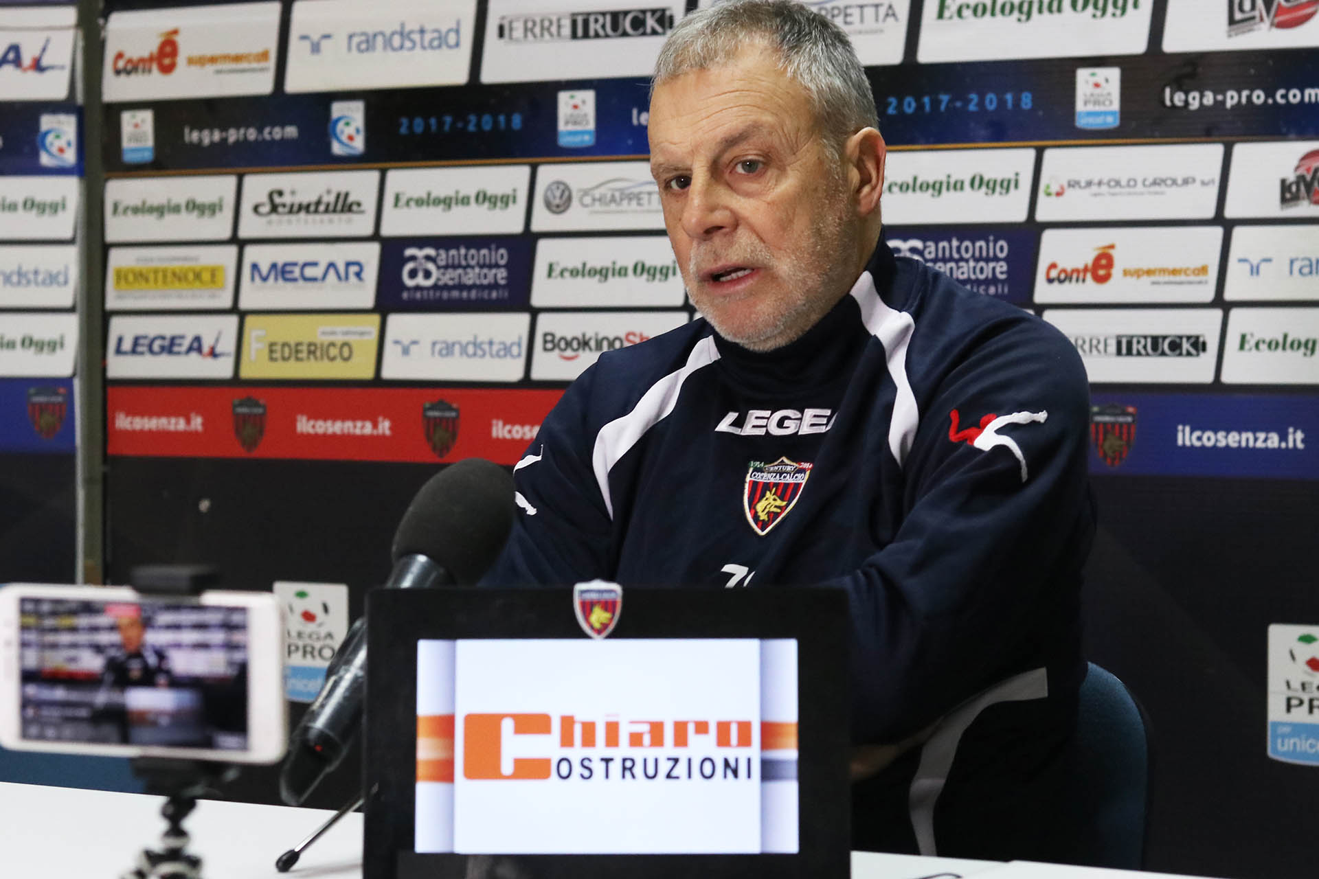 Mister Braglia: «Abbiamo fermato una squadra molto in forma»