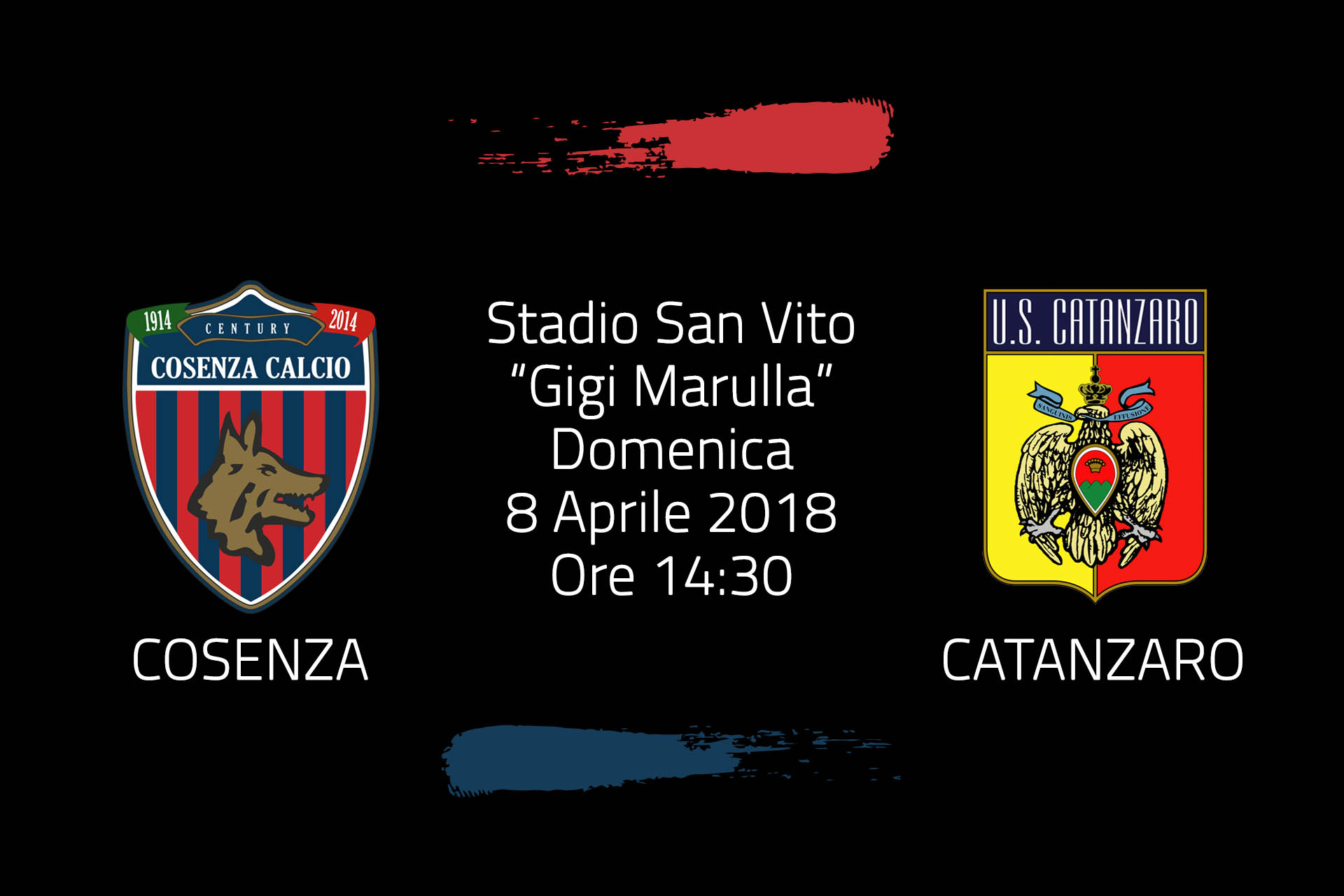 MATCH CENTRE | Cosenza – Catanzaro 0 – 0