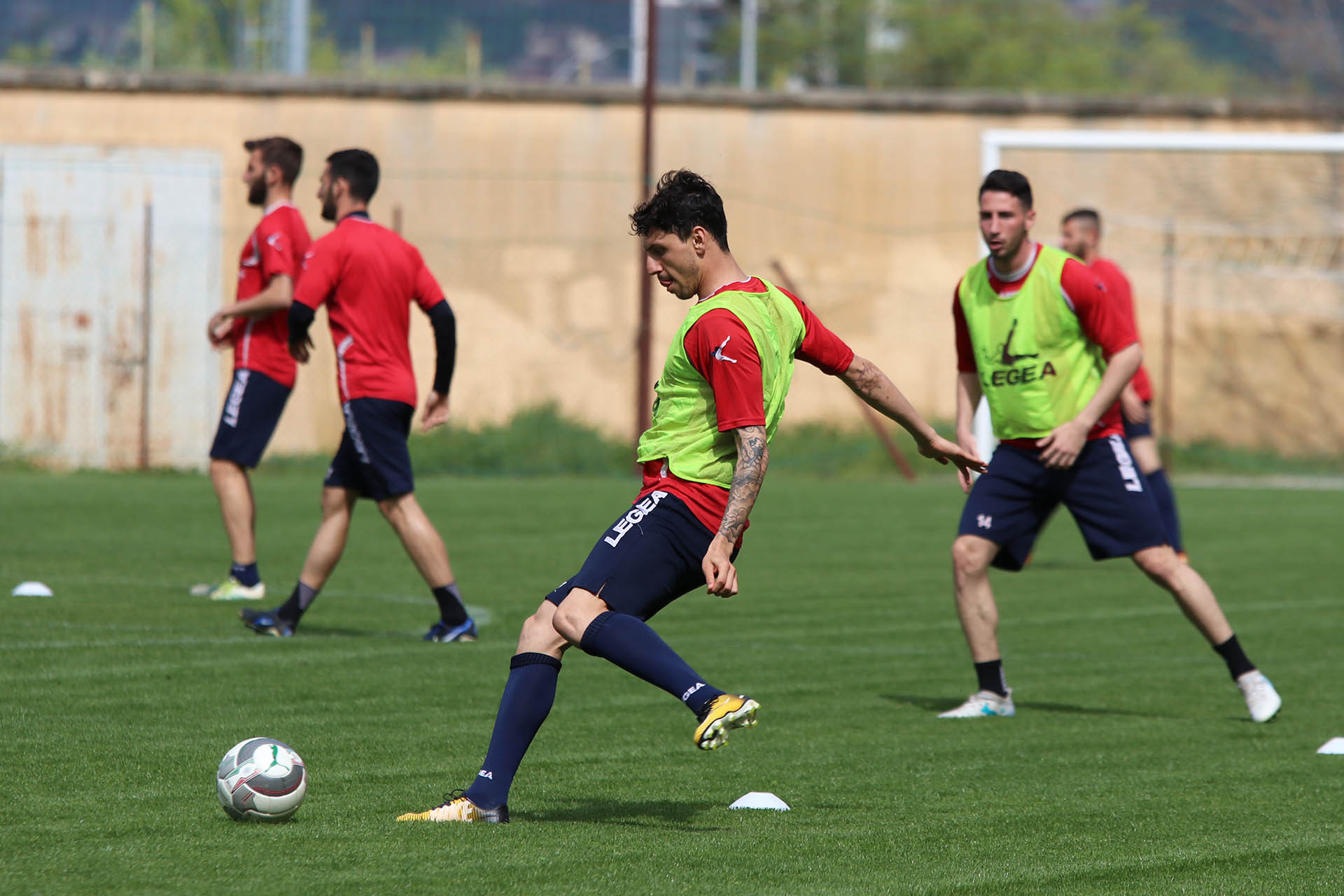 Partita a tutto campo al ‘Del Morgine’