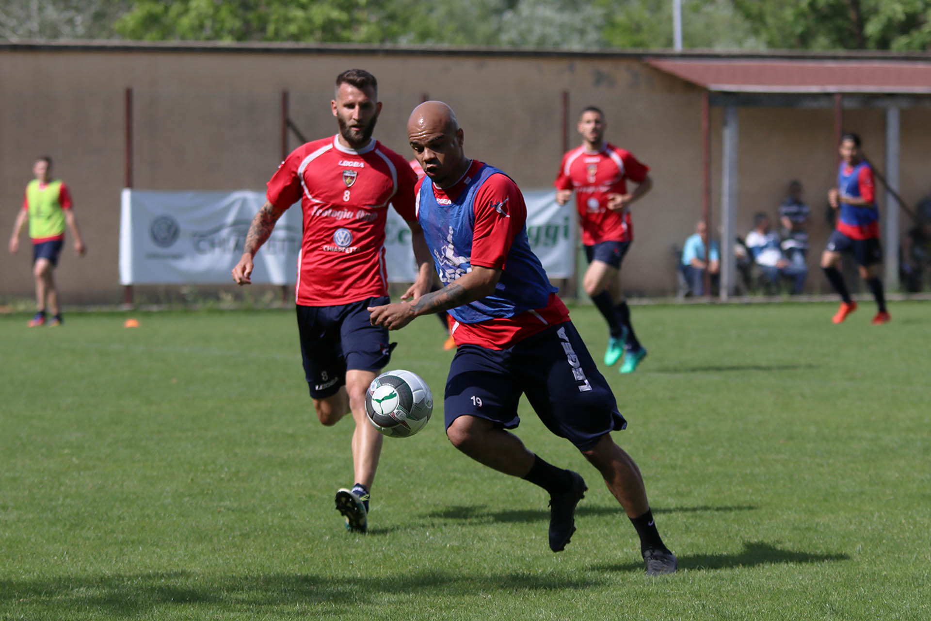 Allenamento al Sanvitino – ‘Del Morgine’, verso i play-off