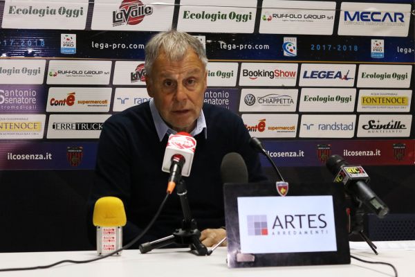 Mister Braglia: «Ai miei ragazzi solo complimenti»