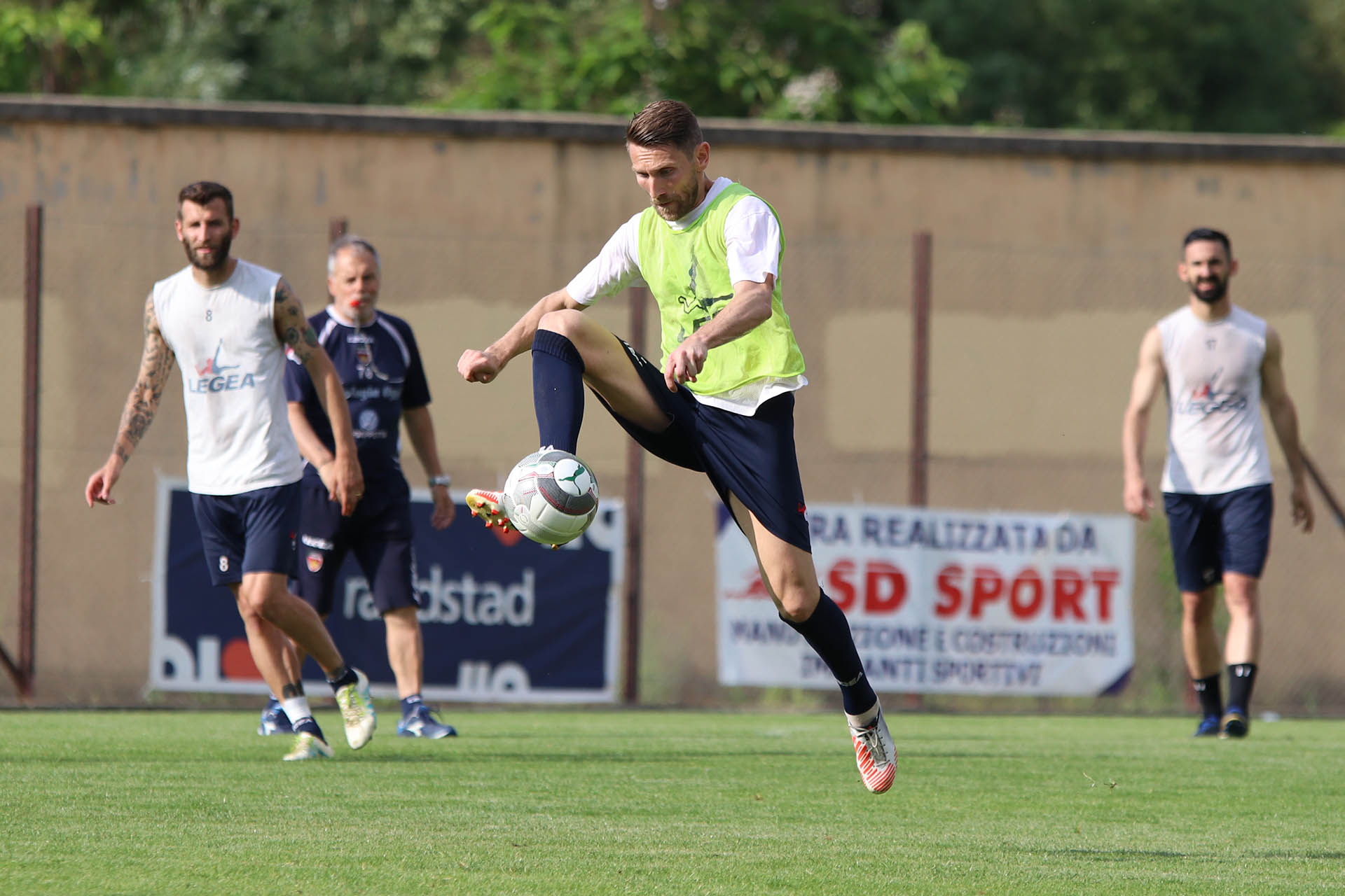 Allenamento al Sanvitino – ‘Del Morgine’