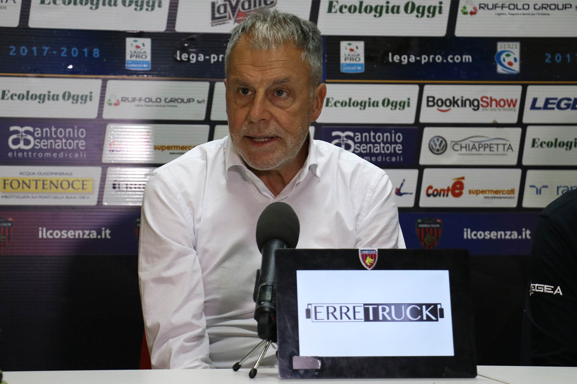 Mister Braglia: «La squadra sta bene fisicamente e psicologicamente»