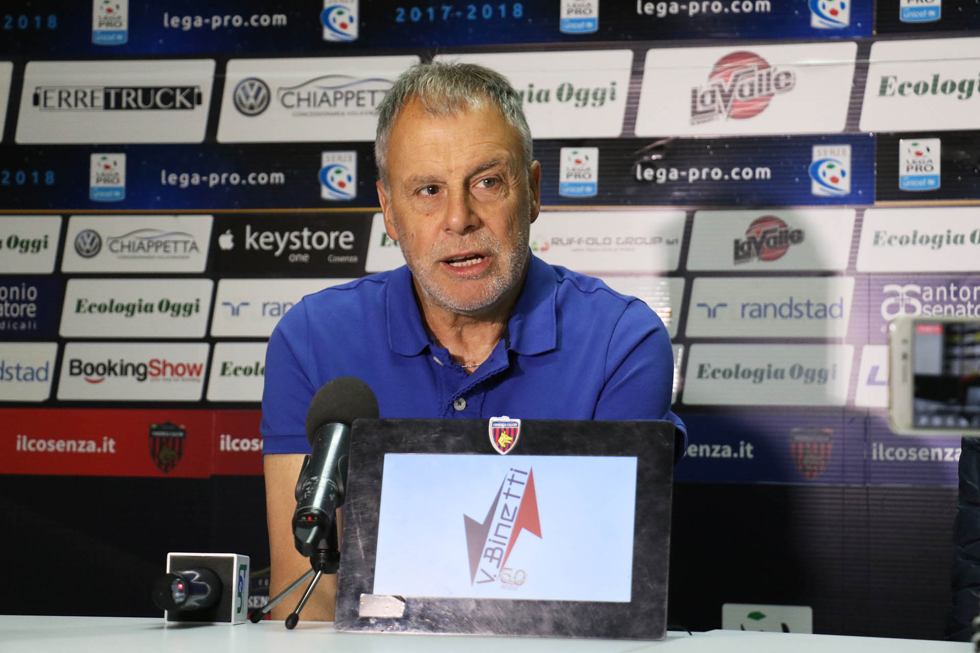 Mister Braglia: «Questa è la vittoria di tutti!»