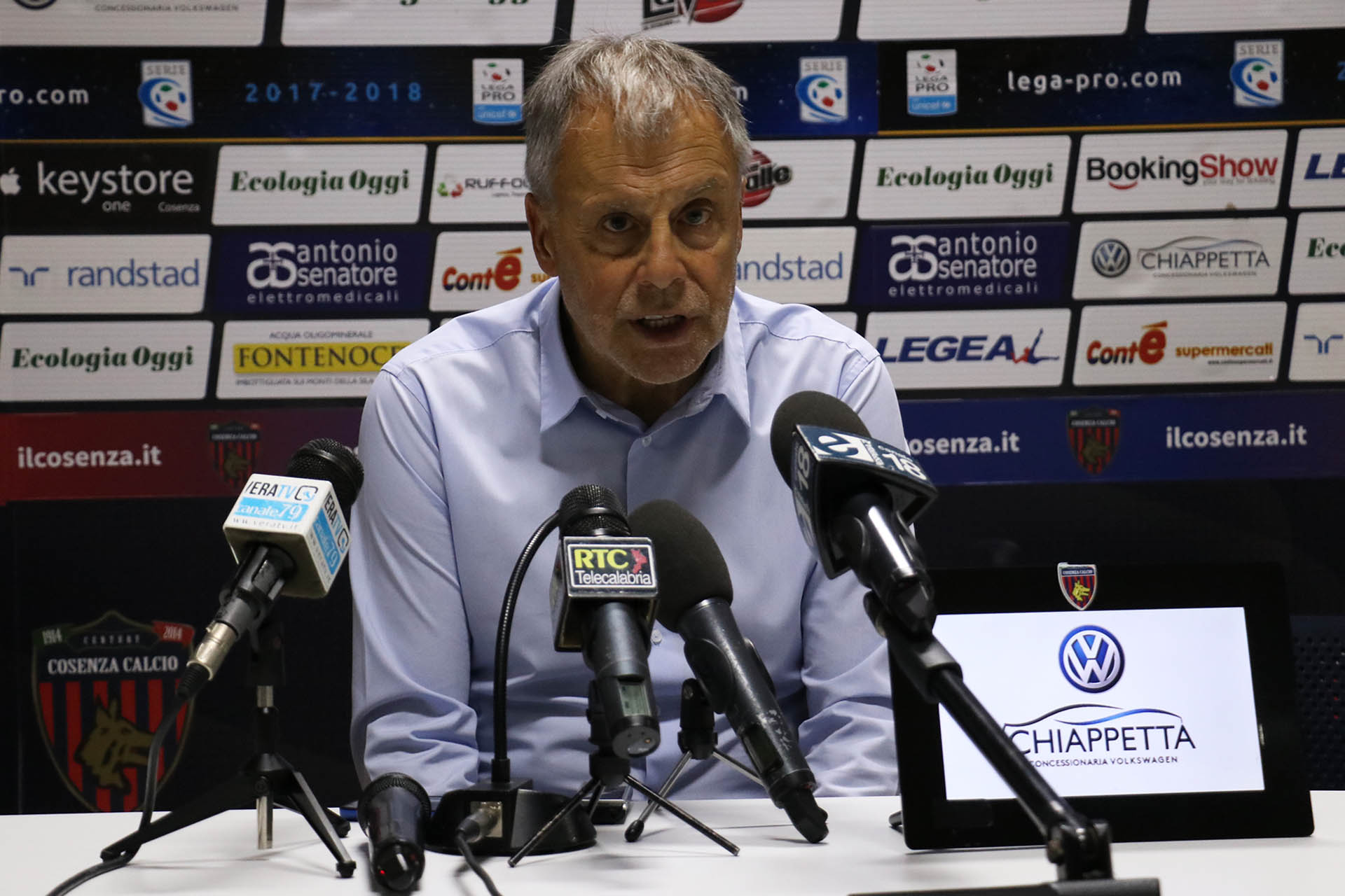 Mister Braglia: «Sempre con questo atteggiamento»