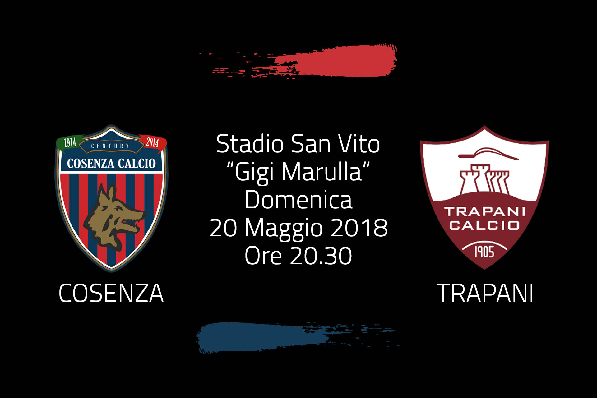 MATCH CENTRE | Cosenza – Trapani 2 – 1