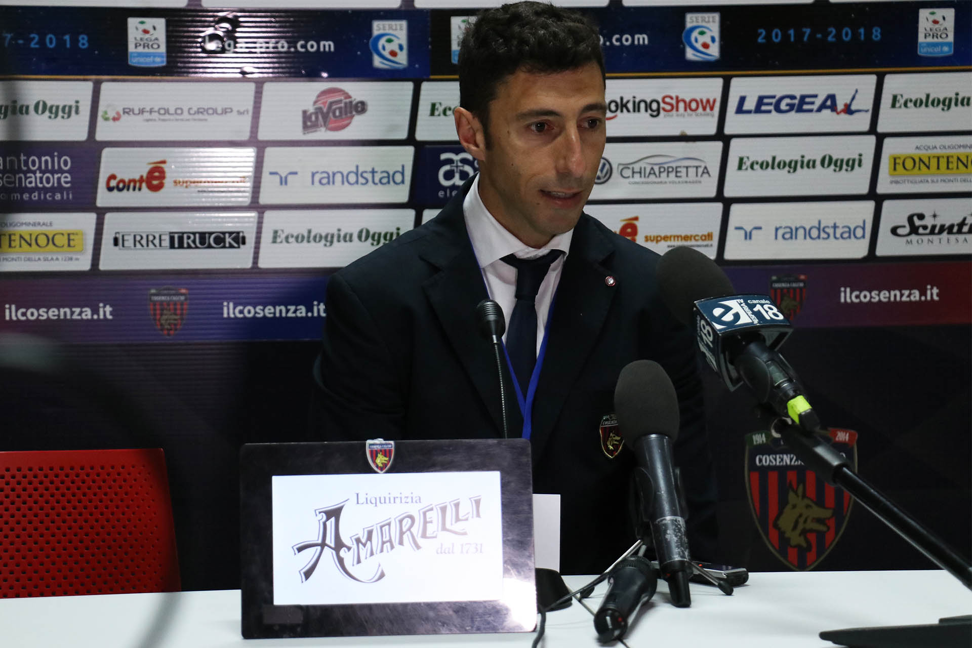 Mister Occhiuzzi: «Questo gruppo non ha mai lesinato energie»