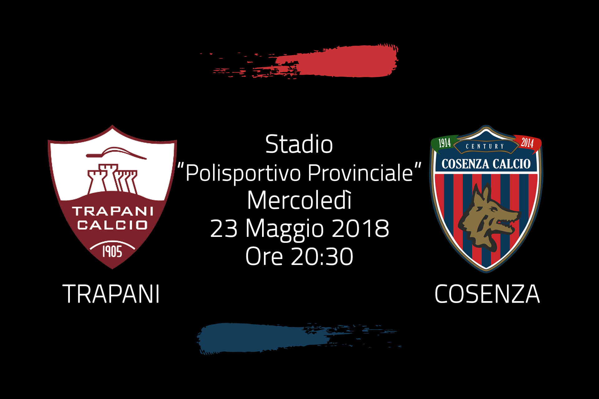 MATCH CENTRE | Trapani – Cosenza 0 – 2