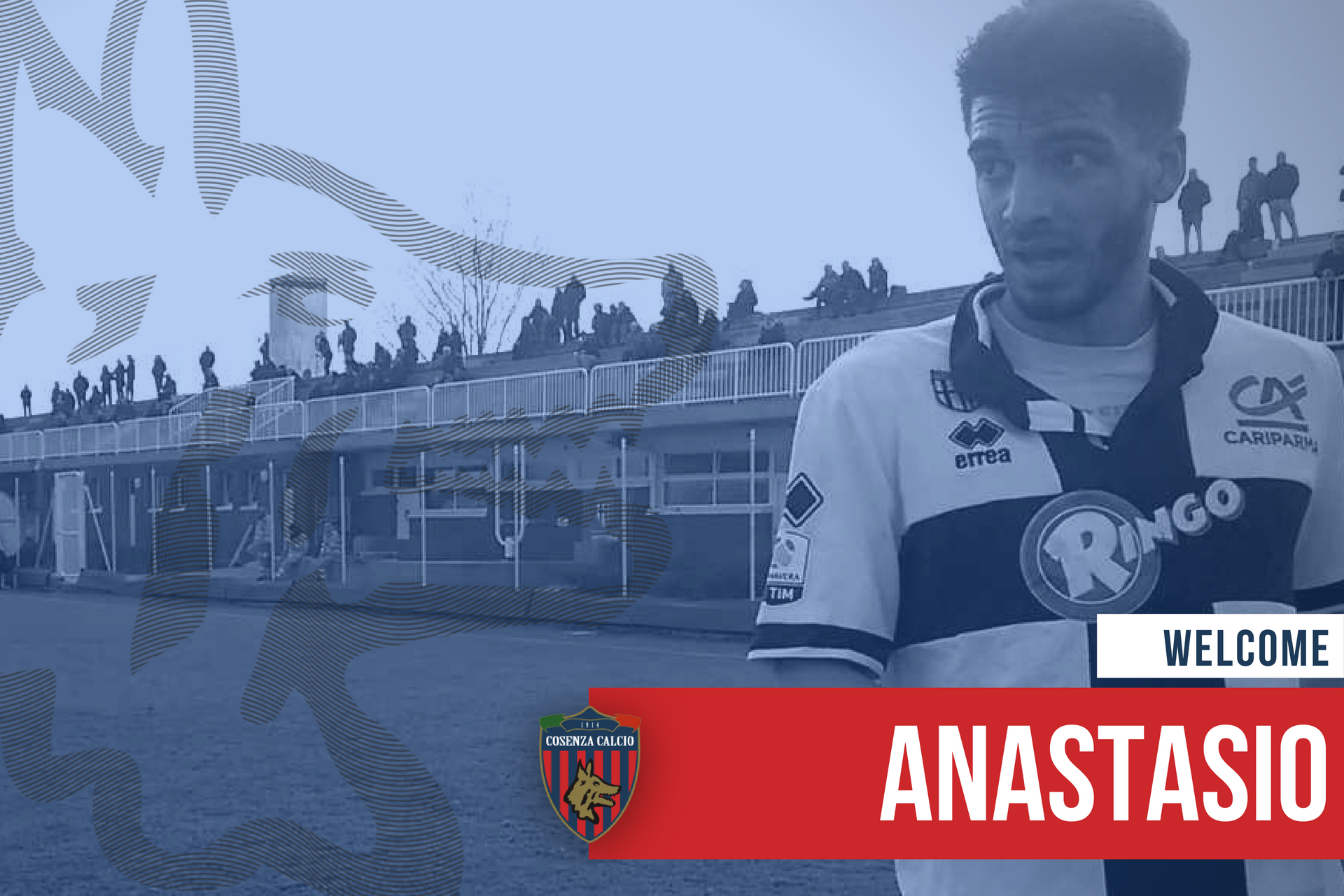 Armando Anastasio è un giocatore rossoblù!
