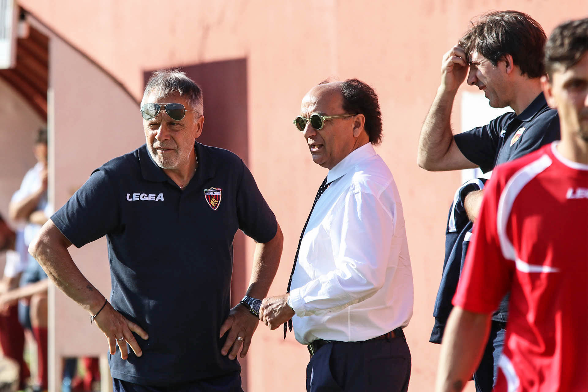 Il Presidente Guarascio ha assistito all’allenamento congiunto. Le condizioni di Mattia Trovato.