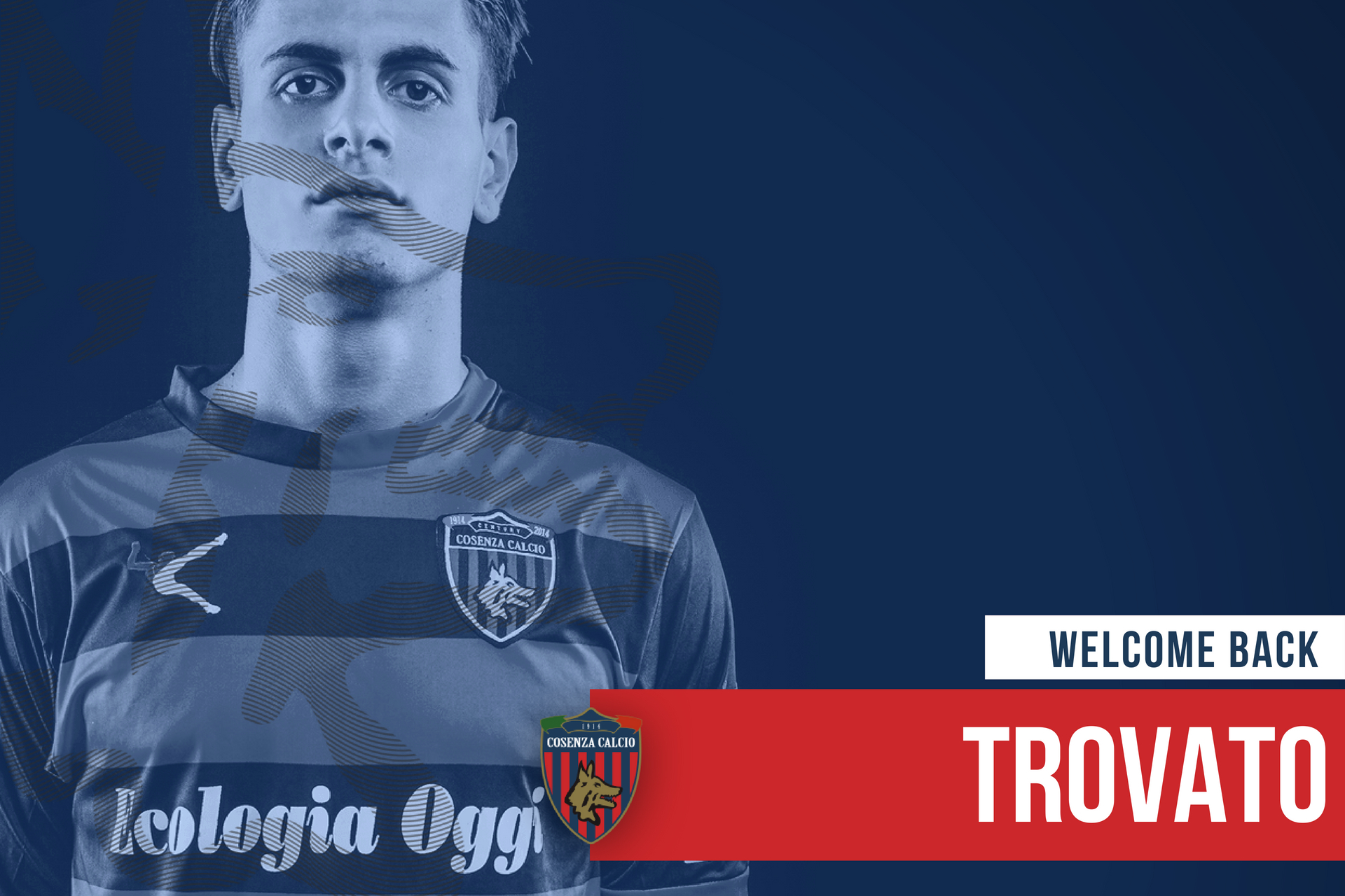 Mattia Trovato di nuovo in rossoblù