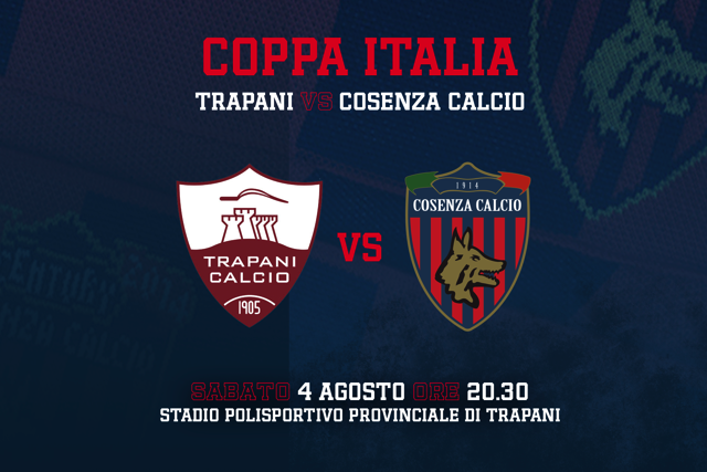 MATCH CENTRE | Trapani – Cosenza 1 – 2