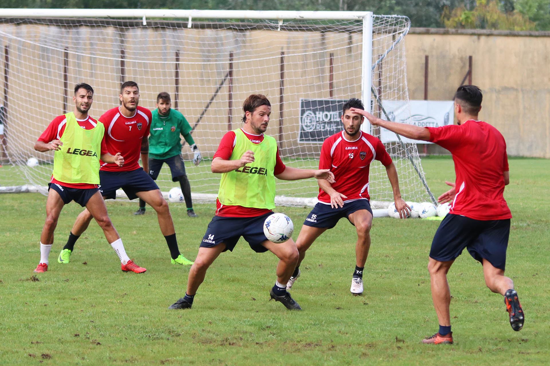 Allenamento pomeridiano, i dettagli