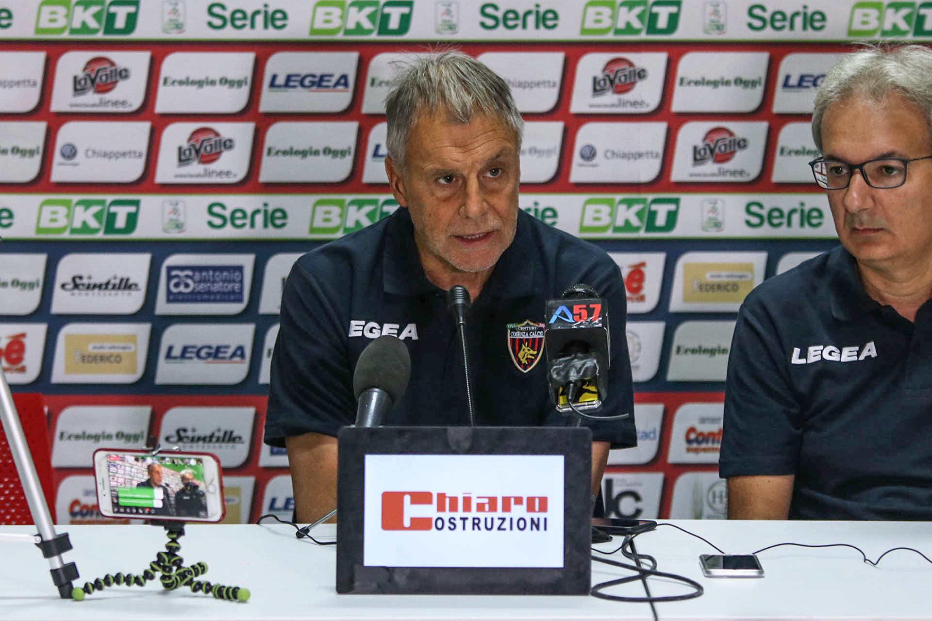 Mister Braglia: «Mi aspetto un’ulteriore crescita dalla mia squadra»