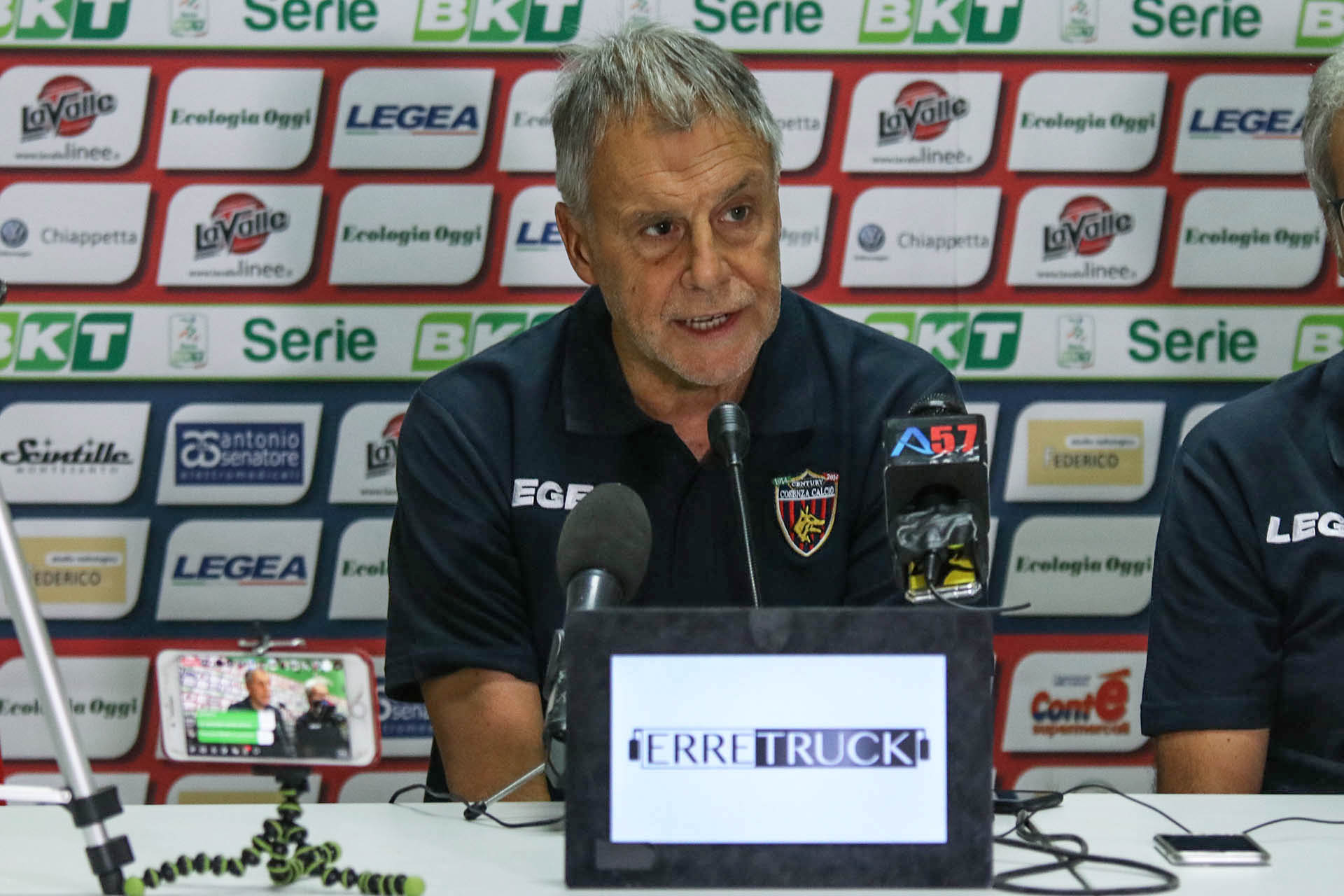 Mister Braglia: «La squadra ha fatto la partita che doveva fare»