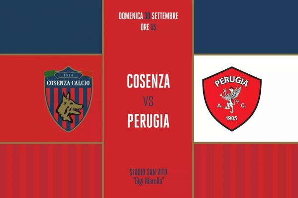 MATCH CENTRE | Cosenza – Perugia 1-1