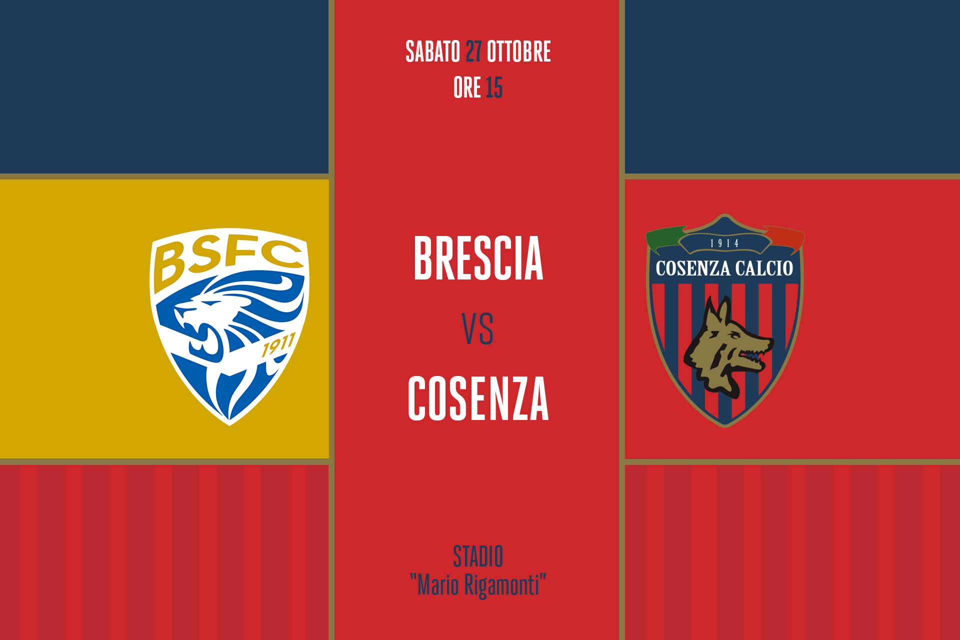MATCH CENTRE | Brescia – Cosenza 1-0