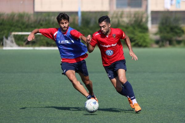 Allenamento congiunto con la Primavera