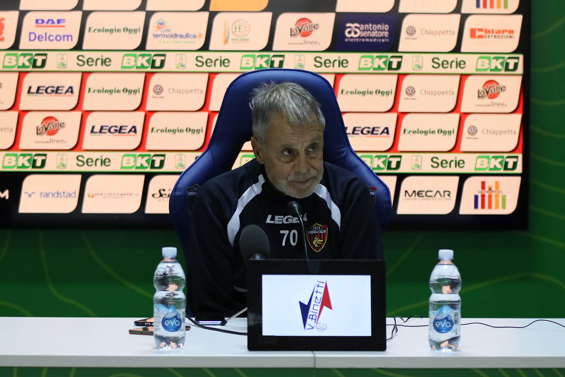 Mister Braglia: «Cercheremo di essere all’altezza per far nostra la partita»